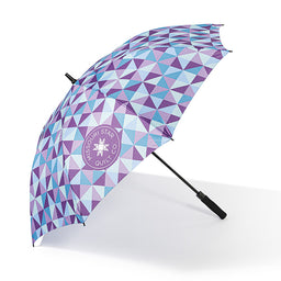 Missouri Star Purple Pattern Umbrella Primary Image