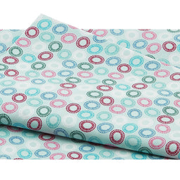 Quilters Combination 4518 - Fun Ovals Teal 2 Yard Cut Primary Image