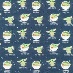 Character Nursery Collection - Child of the Galaxy Navy Yardage